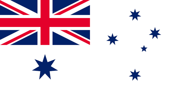 Bandera australijskiej marynarki wojennej