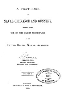 A Text-book of Naval Ordnance and Gunnery, Volume 1