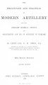 The principles and practice of modern artillery